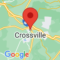Map of Crossville, TN